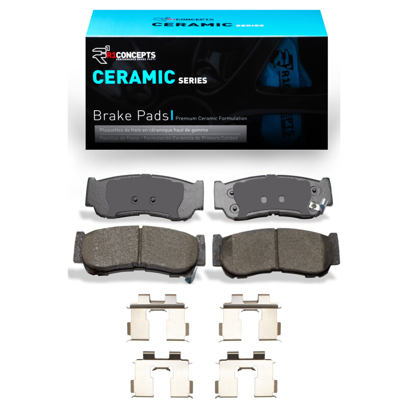 Hyundai Santa Fe Brake Pads - Rear - R1 Concepts - Ceramic - `07-`09